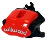 Wilwood Caliper-Combination Parking Brake-Pos 1-R/H-Red 34mm piston .81in Disc thumbnail 2