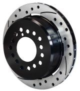 Wilwood Rotor-2.32in Offset-SRP-BLK-Drill-LH 11.00 x .810 - 5 Lug thumbnail 1
