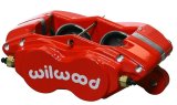 Wilwood Caliper-Forged Dynalite-M-Red 1.75in Pistons 1.25in Disc thumbnail 1