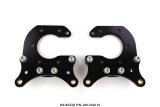 Wilwood Brackets (2) - P/S Rear - New Style Big Ford 2.50in Offset thumbnail 2