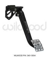 Wilwood Adjustable Single Pedal - Swing Mount - 7:1 thumbnail 1