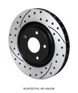 Wilwood Rotor-Front-SRP-C5/C6 Vette R/H-BLK 12.80 x 1.25 - 5 x 4.75 thumbnail 1