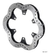Wilwood Rotor-Stainless Scalloped 10.50 x .810 - 6 on 5.50in thumbnail 1