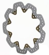 Wilwood Rotor-Stainless Scalloped 10.50 x .160 - 9 on 7.00in thumbnail 1
