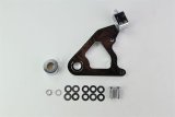 Wilwood Caliper Mounting Kit Chrome w/Bracket GP310 2000-Present Softail thumbnail 1