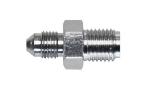 Wilwood Fitting Adaptor -3 JIC to 7/16-20 Male Steel thumbnail 1
