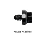 Wilwood Inlet kit w/ O-ring Compact Remote M/C 11/16-20 to -3 Male thumbnail 4