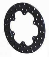 Wilwood Rotor-Steel-Front Drag-Drilled 10.75 x .350 - 6 on 6.25in thumbnail 1