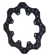 Wilwood Rotor-Steel Scalloped-Drilled 12.19 x .35 - 8 on 7.00in thumbnail 2