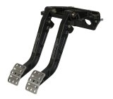 Wilwood Adjustable-Tandem Dual Pedal - Brake / Clutch - Fwd. Swing Mount - 6.25:1 - Black E-Coat thumbnail 3