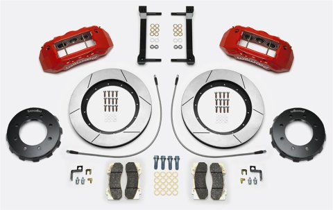 Wilwood TX6R Front Kit 15.00in Red 13-17 Ford F-250/F-350 - 4WD thumbnail 2