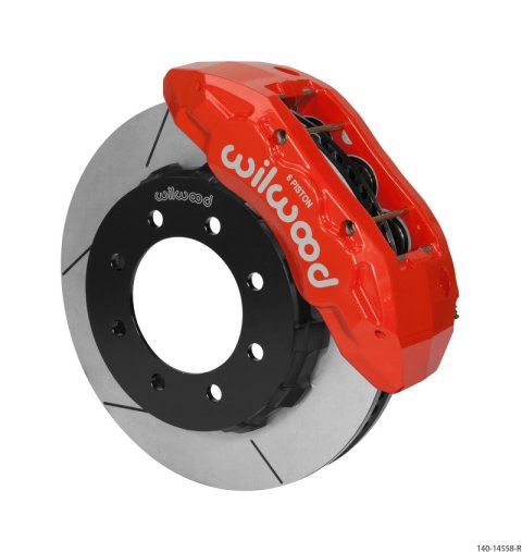 Wilwood TX6R Front Kit 15.00in Red 13-17 Ford F-250/F-350 - 4WD thumbnail 4