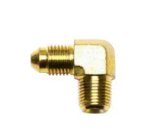 Wilwood 90 Deg Elbow Fitting -4 AN NPT Male to 1/8-27 thumbnail 2