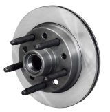 Wilwood Rotor-Vented w/ Hub & Long Studs 10.15. x 0.81 - 5 on 5.00in-Hybrid thumbnail 1