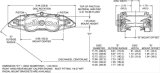 Wilwood Caliper-Narrow Superlite 4R - Red 1.12/1.12in Pistons 0.81in Disc thumbnail 2