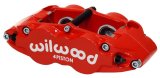 Wilwood Caliper-Narrow Superlite 4R - Red 1.12/1.12in Pistons 0.81in Disc thumbnail 4