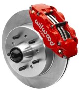 Wilwood Forged Narrow Superlite 6R Front Big Brake Kit 12.19in Rotors 88-98 C1500 - Red thumbnail 1