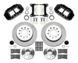 Wilwood Forged Narrow Superlite 6R Front Big Brake Kit 12.19in Rotors 88-98 C1500 - Red thumbnail 3