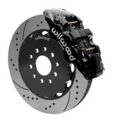 Wilwood AERO6 Front Big Brake Kit 14.00in Drilled Black Rotor - 97-13 Chevrolet Corvette C5/C6/Z06 thumbnail 2