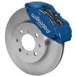 Wilwood DPHA Front Caliper & Rotor Kit Honda / Acura w/ 262mm OE Rotor - Competition Blue thumbnail 1