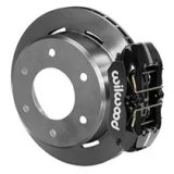 Wilwood 63-87 C10/C15 DynaPro FDPLP Black Calipers 11in x .81in D/S Rotors 6-Lug Rear Disc Brake Kit thumbnail 2
