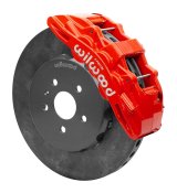 Wilwood SX6R WCCB Carbon-Ceramic 10-14 Chevy Camaro Front Big Brake Kit - Red thumbnail 1