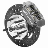 Wilwood 70-78 Camaro Dynapro Lug Mount Front Dynamic Drag Brake Kit -Type III Ano Caliper - Drilled thumbnail 1
