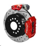 Wilwood Forged Dynalite Rear Electronic Parking Brake Kit -Black Powder Coat Caliper - SRP D/S Rotor thumbnail 2