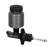 Wilwood Compact Remote MC w/ Direct Mount LW Anodized Billet Alum. Reservoir - 0.88 Bore 1/8-27 NPT thumbnail 1