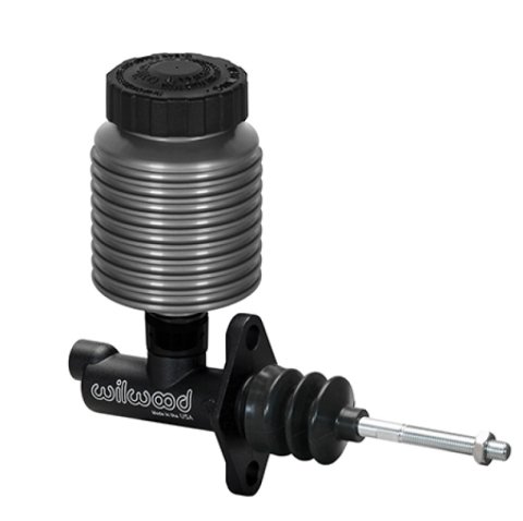 Wilwood Compact Remote MC w/ Direct Mount LW Anodized Billet Alum. Reservoir - 0.75 Bore 1/8-27 NPT thumbnail 1