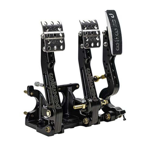Wilwood Adjustable Balance Bar Brake, Clutch, Throttle w/ Linkage - Floor Mount - 4.75-5.75:1 thumbnail 1