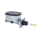 Wilwood Compact Tandem Master Cylinder w/ Mopar 4 Bolt Flange w/ Pushrod 1in Bore - Chrome thumbnail 1