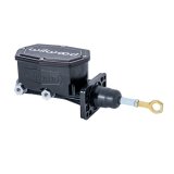 Wilwood Compact Tandem Master Cylinder w/ Mopar 4 Bolt Flange w/ Pushrod 1in Bore - Chrome thumbnail 2
