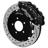 Wilwood 13-24 Honda Civic57mm Forged Narrow Superlite 6R Big Brake Front Brake Kit - Drilled Rotors thumbnail 1