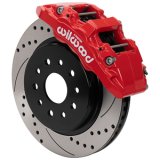 Wilwood 07-18 Jeep Wrangler (JK) Aero6-DM Front Brake Kit - D&S - Red thumbnail 1