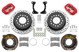 Wilwood Chevy Monte Carlo Forged 4 Piston DynaPro Red Caliper HP32 VV D&S Rotor - 11.00x0.81 thumbnail 3