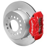 Wilwood Chevy Monte Carlo Forged 4 Piston DynaPro Red Caliper HP32 VV Plain Rotor - 11.00x0.81 thumbnail 1