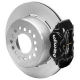 Wilwood Chevy Monte Carlo Forged 4 Piston DynaPro Black Caliper HP32 VV Plain Rotor - 12.19x0.81 thumbnail 1