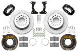 Wilwood Chevy Monte Carlo Forged 4 Piston DynaPro Black Caliper HP32 VV Plain Rotor - 12.19x0.81 thumbnail 2
