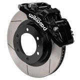 Wilwood 15-21 Toyota 4Runner Aero6-DM Black Front Brake Kit - Slotted thumbnail 1