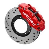 Wilwood 69-83 Porsche 911 Front Superlite Brake Kit 3.5in MT Drilled & Slotted - Yellow thumbnail 2