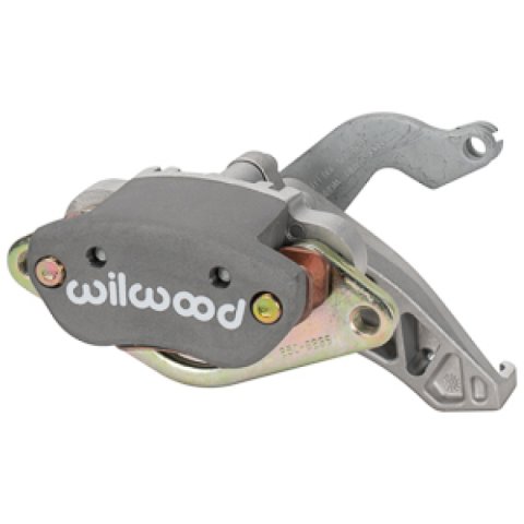 Wilwood RH MC4 Mechanical Parking Brake Caliper - 4.75in Bracket - 0.25in Disc - Ty3 Hard Ano