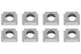 Wilwood Titanium T-Nut Kit Dynamic 45062 8 Pack thumbnail 1