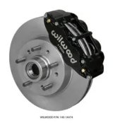Wilwood Narrow Superlite 6R Front Kit 11.86in Slotted Rotor w/ Lines 60-63 GM C10 Truck thumbnail 2