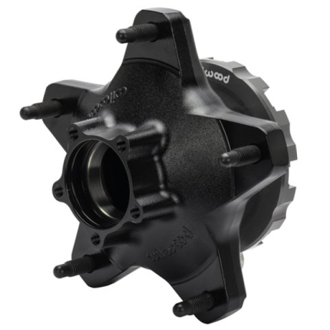 Wilwood Rear Starlite 55XD w/ Lug-Drive Adapter - Black E-Coat