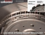 Wilwood 20-23 Chevy Corvette C8 Aero4 Black Rear Big Brake Kit - Slotted thumbnail 3