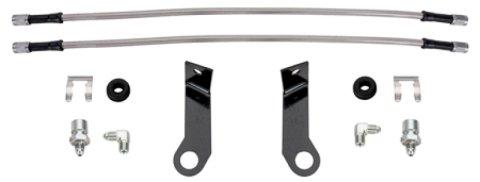 Wilwood 15-21 Toyota 4Runner Flexline Kit 14in M10-1.00 IF 1/8-27 NPT w/ Bracket