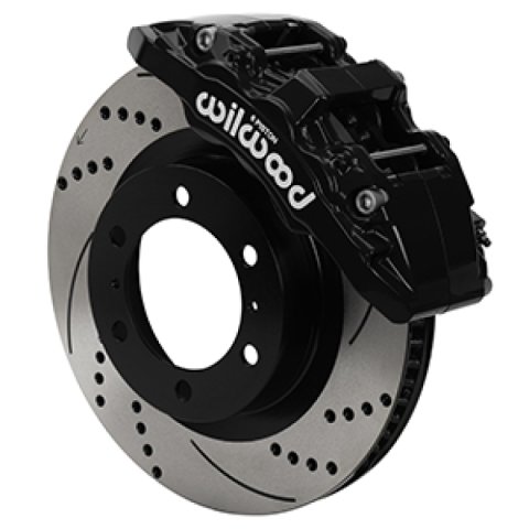 Wilwood - 15-21 Toyota Tacoma Aero6-DM SRP Front Brake Kit GT Vented 13.31 Rotor W/Lines thumbnail 1