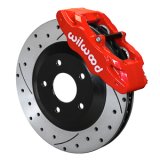 Wilwood 97-04 C5 Corvette SLC56 Front Rotor & Brake Kit - Red thumbnail 1