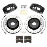Wilwood 97-04 C5 Corvette SLC56 Front Rotor & Brake Kit - Red thumbnail 2